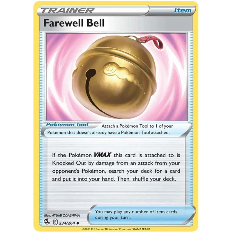 Farewell Bell 234/264 Uncommon Pokemon Card (SWSH Fusion Strike)