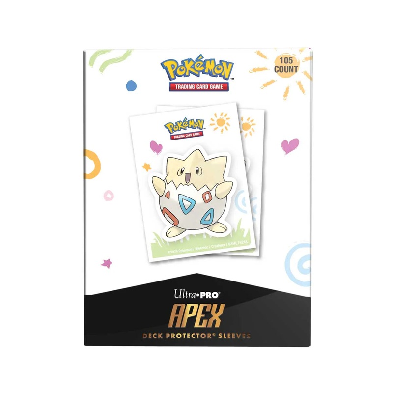 U.P. D-Pro Apex Pokemon Card Sleeves – Togepi (105ct)