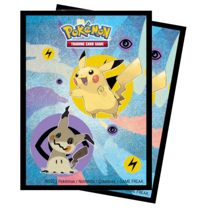 Ultra Pro – Standard Deck Protector Sleeves – Pokemon Pikachu & Mimikyu